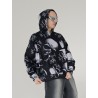 Full print NLP skull fleece hoodie