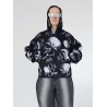 Full print NLP skull fleece hoodie